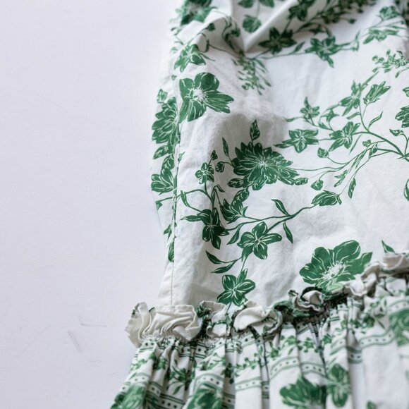 Cara Cara Green and White Midi Dress - Picture 6 of 10